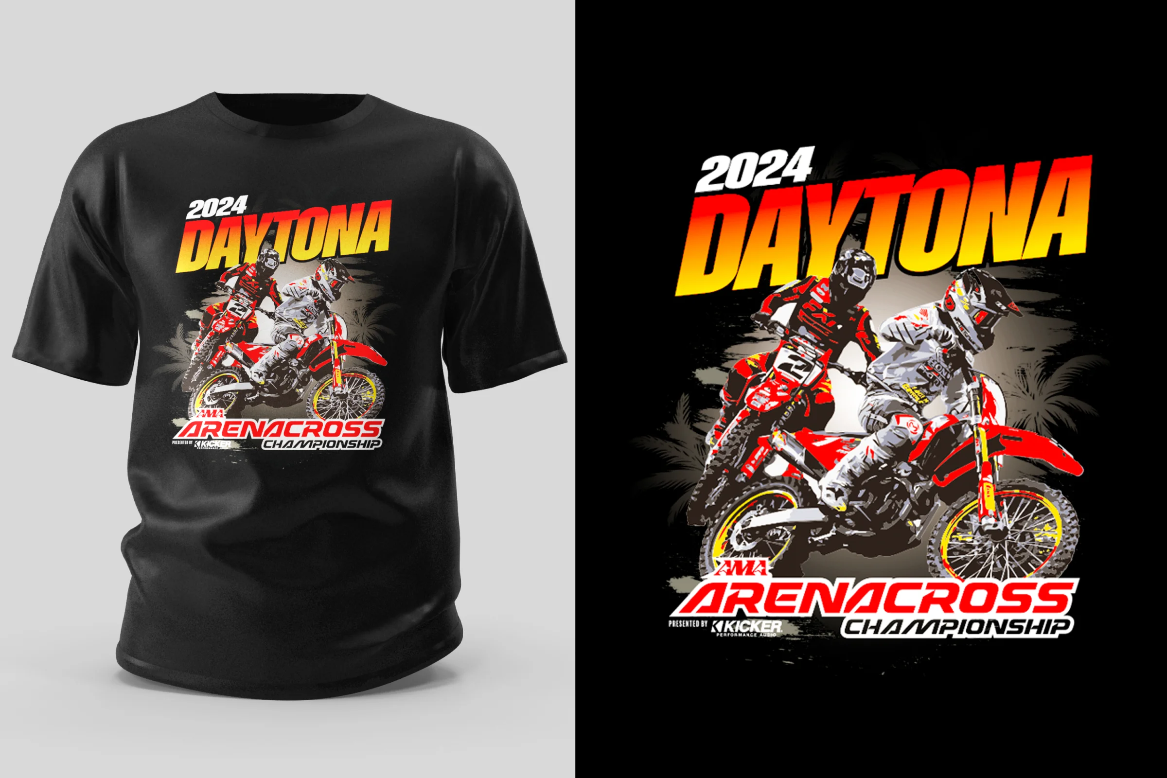 Daytona shirt mockup